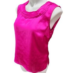 Kasper Suit‎ Separates office blouse Fuschia pink Size small